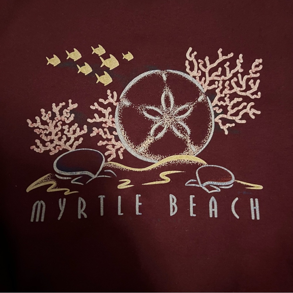 BUNDLE of 2 Vintage Beach Crewnecks - Picture 3 of 9